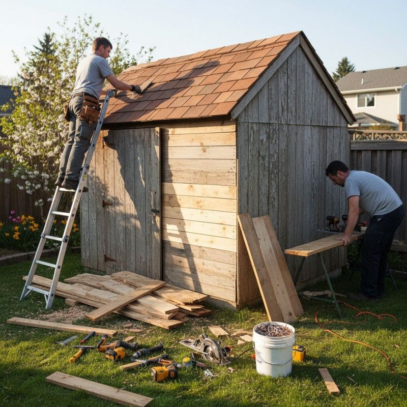Shed Roof Repair