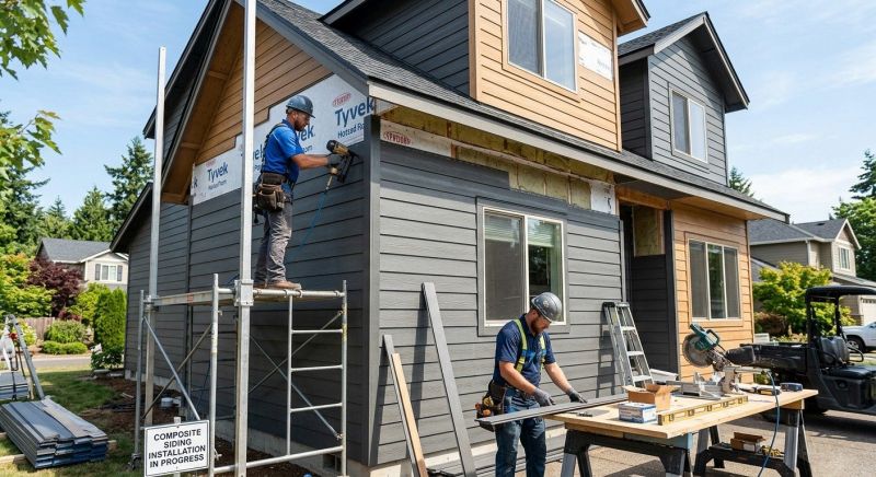 Composite Siding Installation in Norwalk, CT