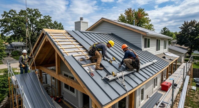 Metal Roof Installation in Fredericksburg, VA
