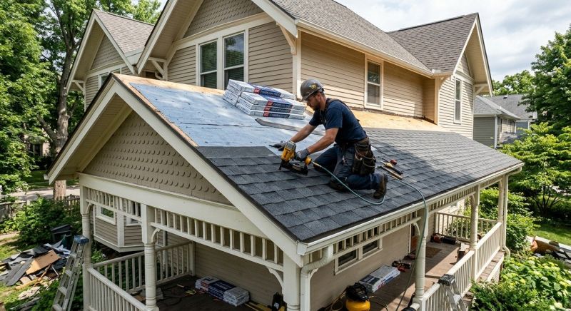 New Roof Installation in Manchester, NH